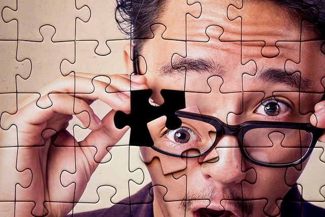 personal loan image of man with last puzzle piece