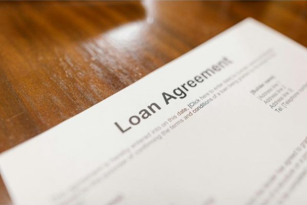 installment loans image of loan agreement